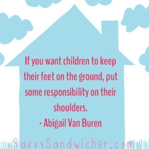children need responsiblity